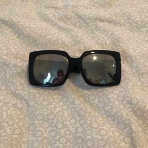 Square Mirrored Sunglasses